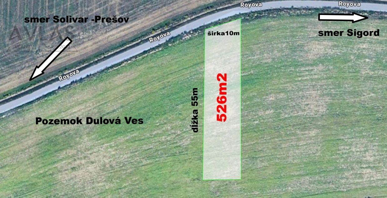 Slnečný pozemok pri cyklistickom chodníku Dulová Ves, 526m2 — 6