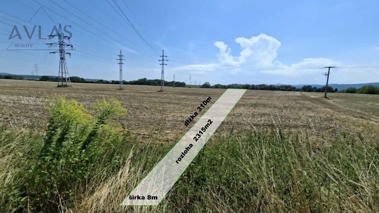 Slnečný rovinatý pozemok Solivar – Šváby 2315m2